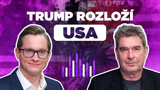 Tomáš Etzler - Trump ohrožuje pilíře demokracie, Ameriku rozloží (OFFLINE Štěpána Křečka)