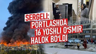 Sergelidagi portlash. 16 yoshli o‘smir halok bo‘ldi, 163 kishi jarohatlandi