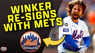 BREAKING: Jesse Winker Re-signs with Mets | Foul Territory