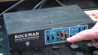 Vintage Rockman Distortion Generator!!!