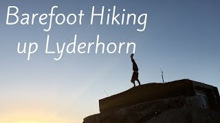 Hiking Barefoot Up Mountain Lyderhorn | vlog 018