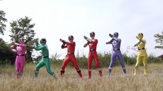 Timeranger All ranger's alone henshin | Super Sentai Content