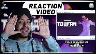 Reaction on Toofan - Disstrack ( Reply To Carry Minati ) | Thara Bhai Joginder