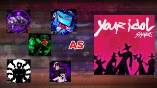 (2x Speed) Gachatubers (+ Miss Grace e Thavel FPE) React Your Idol /// As na descrição ///
