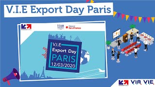 V.I.E Export Day Paris