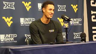 WVU C Jesse Edwards on West Virginia, Coaching Change | 10/3/2023
