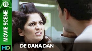 Archana Puran Singh slaps Akshay Kumar | De Dana Dan | Movie Scene