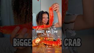 Is it Biggest KING CRAB?😍 #shorts