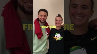 Kobe Bryant connected Steph Curry and Sabrina Ionescu?! 😳