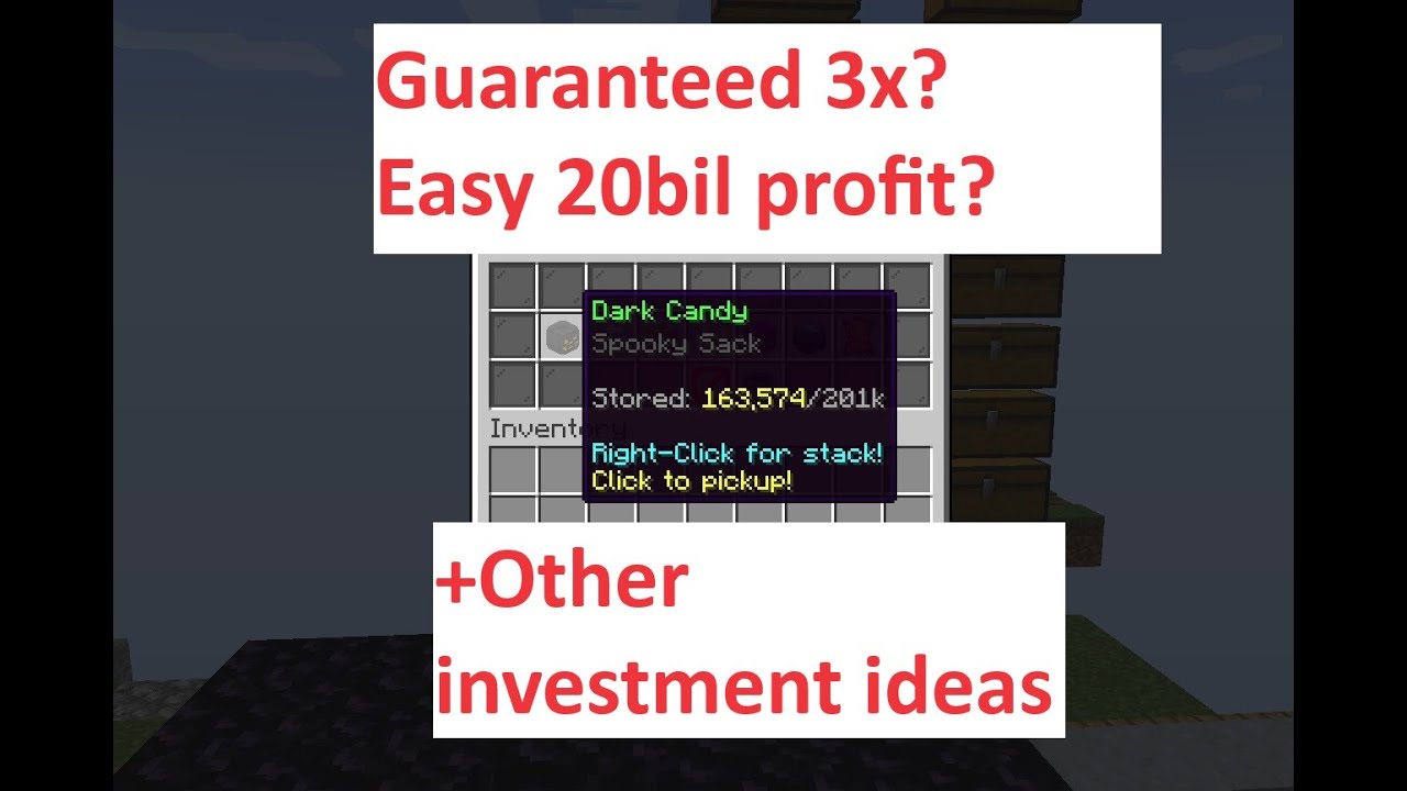 Easy 20bil Profit + Other Investment Ideas, Hypixel Skyblock - YouTube