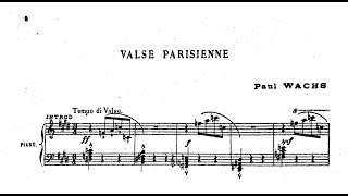 Paul Wachs | Valse parisienne