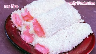 அடுப்பு  தேவையில்லை 3 நிமிடத்தில் ரிச்சான ஸ்வீட்/no fire sweet recipe in tamil/bread sweet recipes