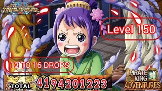 OPTC-PIRATE KING ADVENTURES VS OLIN- LVL 150  -【トレクル】海賊王への軌跡vsおリン攻略【ワンピース トレジャークルーズ】