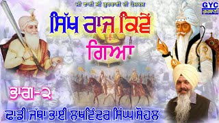 Sikh Raj Kive Gya Part-2_ਸਿੱਖ ਰਾਜ ਕਿਵੇਂ ਗਿਆ ਭਾਗ 2 _Dhadi Lakhwinder singh Sohal