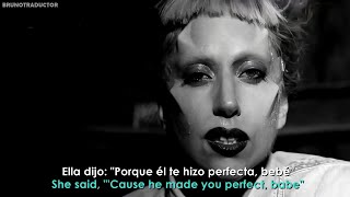 Lady Gaga - Born This Way (2° Version) // Lyrics + Español // Video Official