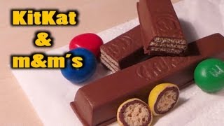 Realistic KitKat and m\u0026m's tutorial - Polymer Clay