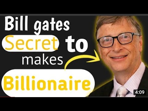 7 Success Secret Of Bill Gates|7 Success Secret To Makes Bill Gates ...