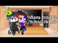 💫||Aftons react to Michael Memes|| ||Fnaf|| Gacha club✨ (Read description)