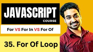 For Of Loop Javascript | Javascript Tutorial In Hindi #35