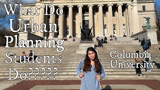 A Week in the Life as an Urban Planning Student // Columbia University