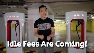 TOUR of Tesla Supercharger at Waterway Point! (Idle Fees, Pay Per Use & Future Locations)
