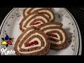 Chocolate Swiss Roll with Swiss Buttercream Meringue