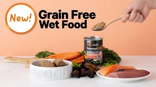 Our New Grain Free Wet Dog Food That Makes a Difference!