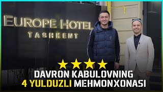 Davron Kabulovning 4 yulduzli dang‘illama mehmonxonasiga sayohat