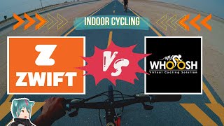 【Indoor cycling】Zwift vs  MyWhoosh【比較検証】