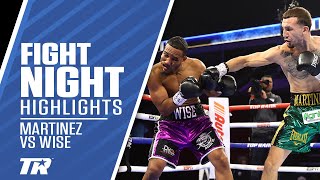 WOAH! Javier Martinez Drops Wise 3 Times in Round 1 For Impressive KO Win | FIGHT HIGHLIGHTS