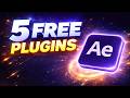 Top 5 FREE Plugins in After Effects & How to Install Them