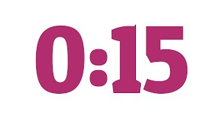 15 Second Countdown Timer (with alarm)