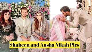 Exclusive : Shaheen Afridi And Ansha Afridi Nikah Official Video Came Out - Shaheen Afridi Nikah