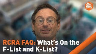 What's an F-List Hazardous Waste?