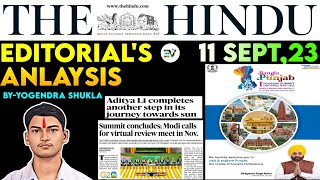 THE HINDU Analysis | 11 Sep,23 | with Editorial For UPSC #thehindu #analysis #ias #ips #upsc #ssccgl