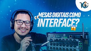 Como Usar Mesas Mackie DL32S e DL16s Como Interface?