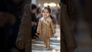 귀여운 아기들의 골드 컬러 패션쇼 #babygirl #babyfashion