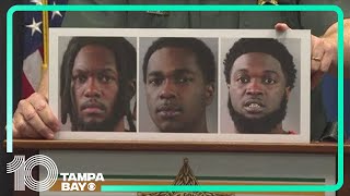 3 gang members arrested for numerous charges revolving around bank fraud in Polk County, law enforce