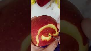 【すずめの戸締り】ダイジン彫ってみた🍎