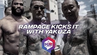 That Time Rampage Jackson met with the YAKUZA in Japan!