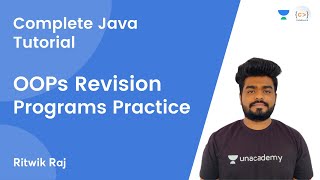L15 | OOPs Revision | Programs Practice | JAVA | Complete Java Tutorial | Ritwik Raj