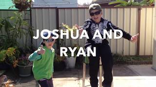 FLOATING IN MID AIR NO STRINGS ATTACHED performed by Ryan and Josh MAGIC BROTHERS