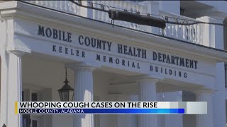 Mobile County health officials see rise of whooping cough cases