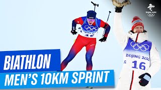 Biathlon - Men's 10km Sprint | Full Replay |  #Beijing2022