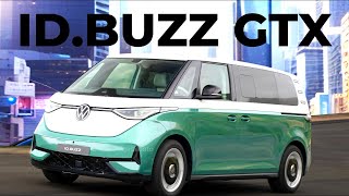 The Volkswagen ID. The Buzz GTX: The Future of Electric Vans in the USA!