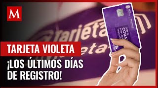 ¿Cuándo es el último día para registrarte al programa Tarjeta Violeta? Te decimos