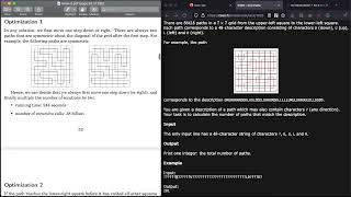 CSES Problem Solving Club: Meetup #16: Grid Paths (15 Dec 2021)
