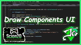 Game Engine Ep.72 -Scene Hierarchy and Tile Details Displays - Part #1 - Draw Components Info UI