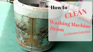 how to clean washing machine