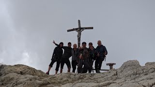 Kaiserjägersteig und Felstunnel Klettersteig am kleinen Lagazuoi (2752m)